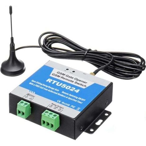 Antenne Externe Sans Fil pour Portail GSM RTU5024 avec Connecteur SMA (1/4)