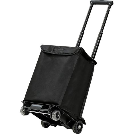 Cart 100 lb Capacity Folding Shopping Cart with Wheels for