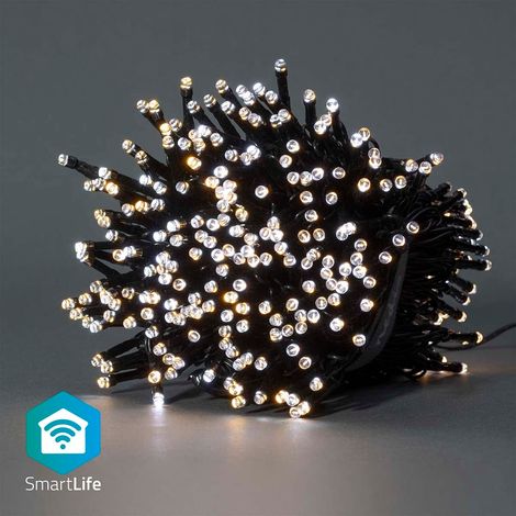 Nedis Smartlife Guirlande lumineuse noire 20 mètres 400 LEDs (1/5)
