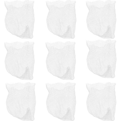 weiße Nylon Netzbeutel zur Aufbewahrung von Krabben und