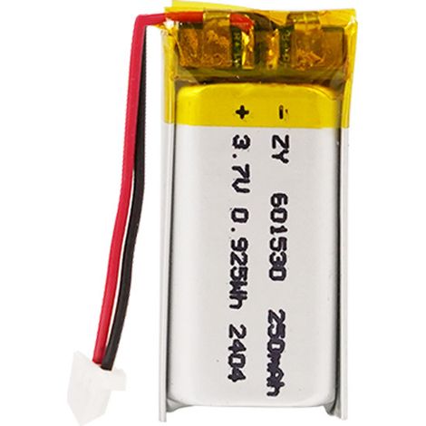 601530 Polymer Lithium Battery 250mAh Adult Toy Smart Lock Night Light 3.7V Rechargeable Lithium Battery (1/4)