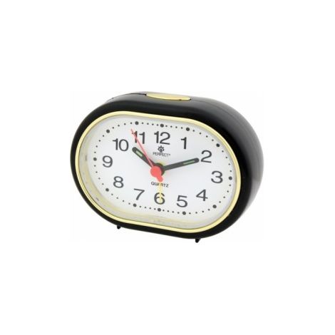 Reloj despertador de cuarzo BB880-negro perfecto