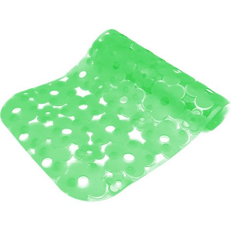 Tappeto Antiscivolo per Vasca Mod Margherita 72 cm x 36 Dh Verde (1/2)