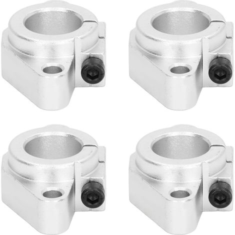 Lot de 4 supports de guidage SHF16 en alliage d'aluminium pour axe de rail linéaire équipement de précision (1/5)