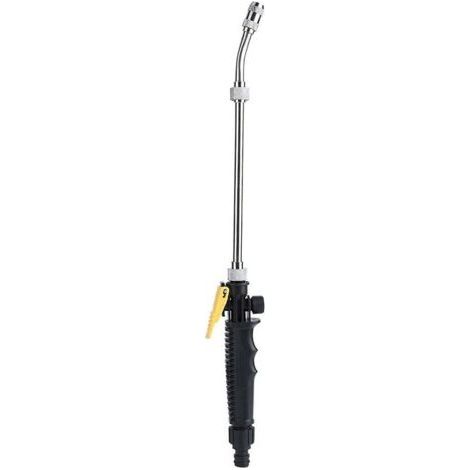 Spray Lance Adjustable Pressure Sprayer 48cm High Pressure Sprayer with Removable Handle Watering Tool (1/4)