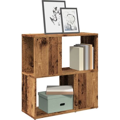 Bücherregal Altholz-Optik 60x24x63 cm Holzwerkstoff