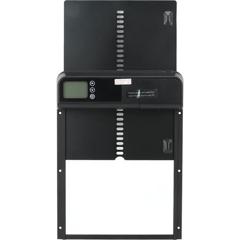 Automatischer Hühnerstalltüröffner von Eosnow mit Timer, Aluminiumlegierung, IP45 wasserdicht, LED-Anzeige, batteriebetrieben, für landwirtschaftliche Betriebe