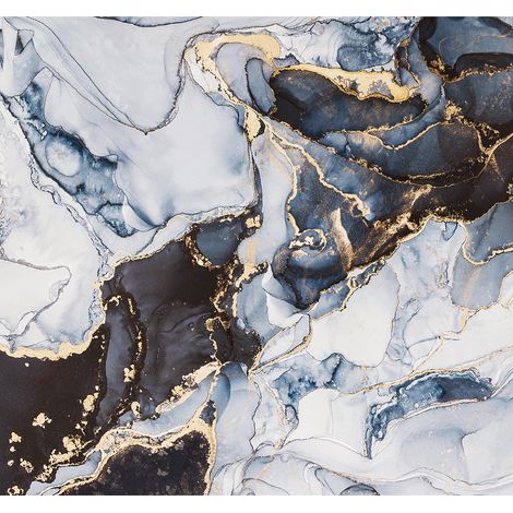 Art for the Home Fototapete Marmor Blau 280x300cm