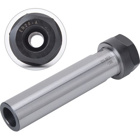 Spannzangenfutterhalter Fräser Gerade Verlängerungsstange ER20A-100L 100mm LängeC25 (1/5)