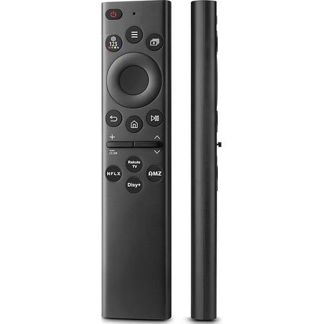 1 pièce de rechange pour télécommande Samsung TV infrarouge avec 4 boutons d'accès rapide, compatible avec les téléviseurs Samsung 2021-2023 LED Smart 4K Ultra HD (1/5)