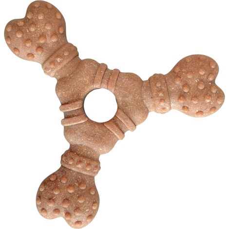 Jouets à Mâcher pour Chiots, Jouets de Dentition pour Petits Chiens, Jouets Interactifs en Forme D'os pour Réduire L'ennui, Adaptés aux Chiots et aux Petits Chiens (Trident) (1/5)