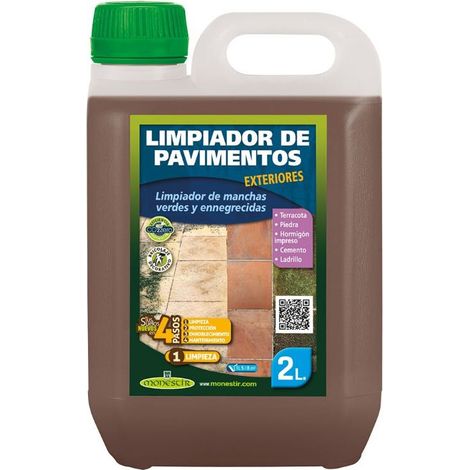 MONESTIR Limpiador De Pavimentos Exteriores - Medida: 2 Litros - ref: MNS-02003