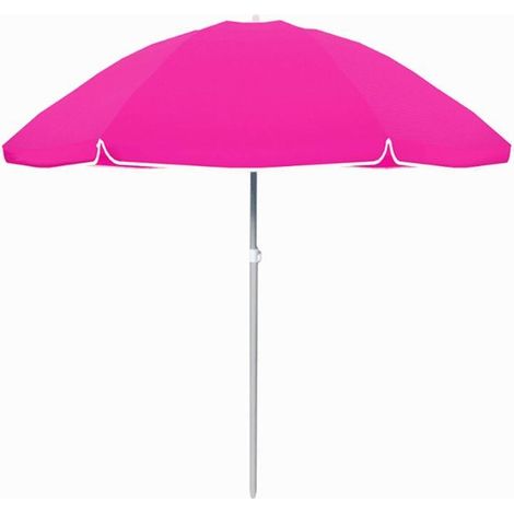 Sombrilla Polyester Acero Color Surtido 200 cm Jardín Playa MARBUENO SUMMER