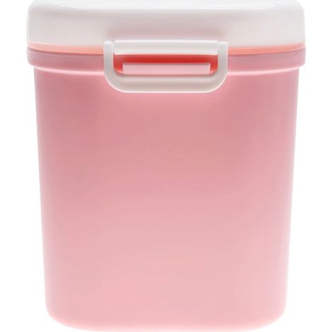 Boîte de rangement étanche en silicone rose pour les en-cas, idéale pour organiser la cuisine et les plans de travail.-AquaForge (1/5)