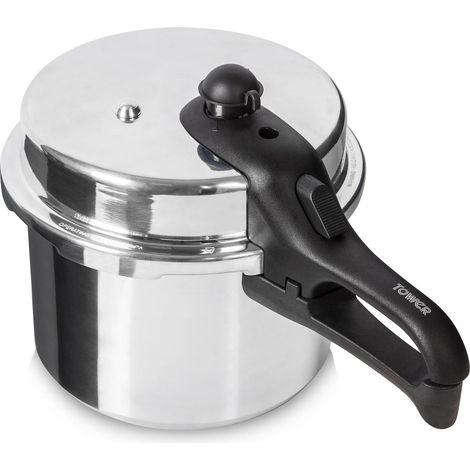 Tower Hi Dome Aluminium Pressure Cooker 6 Litre (1/5)