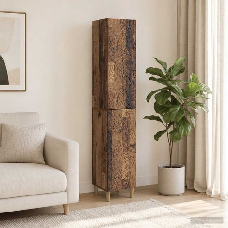 vidaXL Schrankset 2 pcs Holzwerkstoff (1/5)