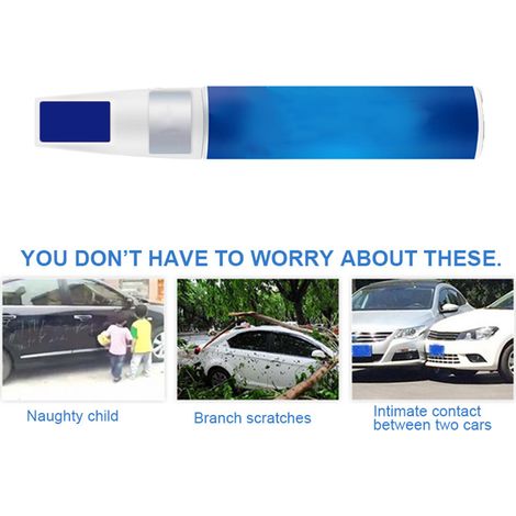Stylo de retouche peinture pour voiture 5 Bleu saphir (1/5)