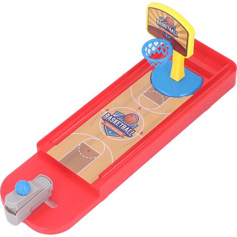 Mini-jeu de basket miniature pour interaction parent-enfant, jeu de doigté sur table, panier de basket à doigts (1/5)
