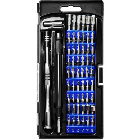 Kit Tournevis De Précision Magnétique - 57 Pièces - Pour Réparation Électronique Ordinateur Portable Lunettes Appareils - 1 Unité (1/5)