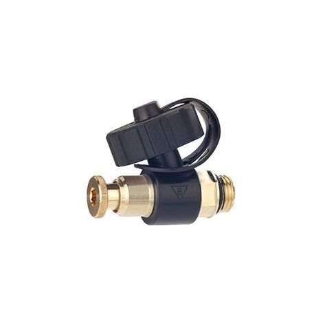 Vanne de vidange Cuphin avec raccord de tuyau 3/4'' orientable