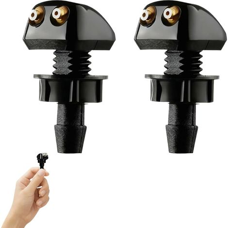 2 x Universal Front Washer Nozzle (1/5)
