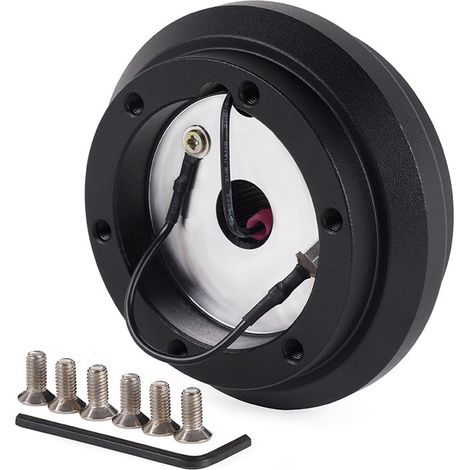 Car steering wheel modification base and steering wheel connection adapter for Honda models 87-91 - 190H (1/4)
