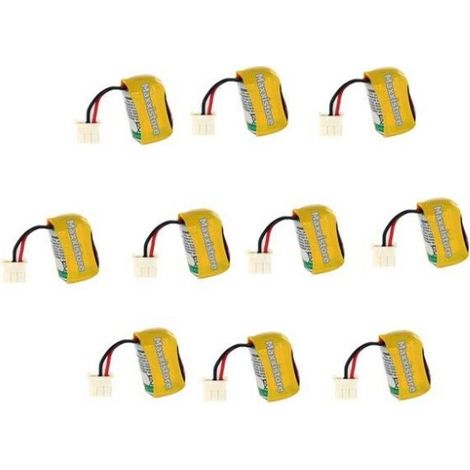 Saft 10 batterie litio 3,6V 1200mAh compatibile Tecnoalarm ER14250 - LS14250DX