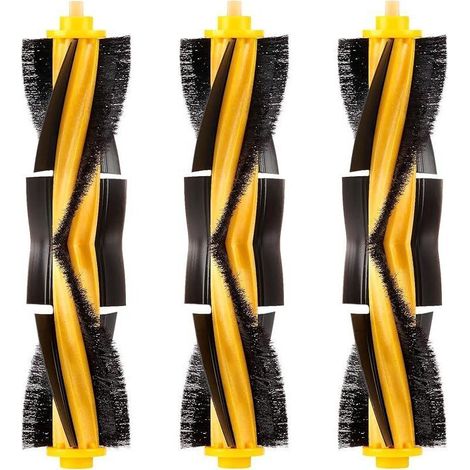 (3 Pièces) N10 Brosses à Rouleaux Brosse Principale Pièces de Rechange pour Robot aspirateur Ecovacs DEEBOT OZMO N10 N10 Plus 920