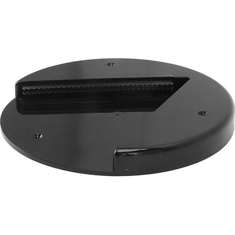 Décapsuleur rond sous armoire, ouvre-bouteille à une main sans effort, gain de place, pour seniors mains faibles arthrite, boîte couleur trois trous (Noir) (1/5)