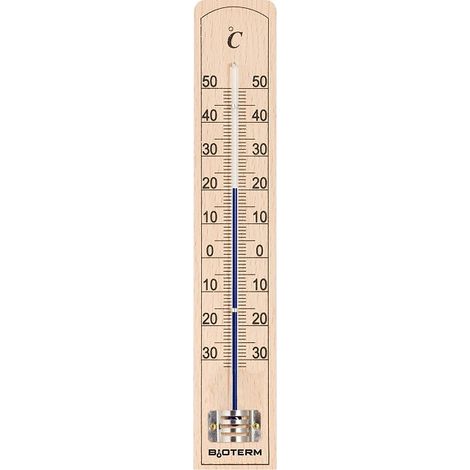 Raumthermometer mit Metallabdeckung