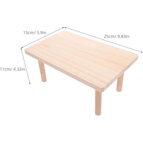Lot de 2 plateformes pour hamster - Cage pour hamster nain - Plateforme d'escalade pour hamster - Jouets pour gerbille - Décoration de paysage - Petit perroquet et écureuil (1/5)