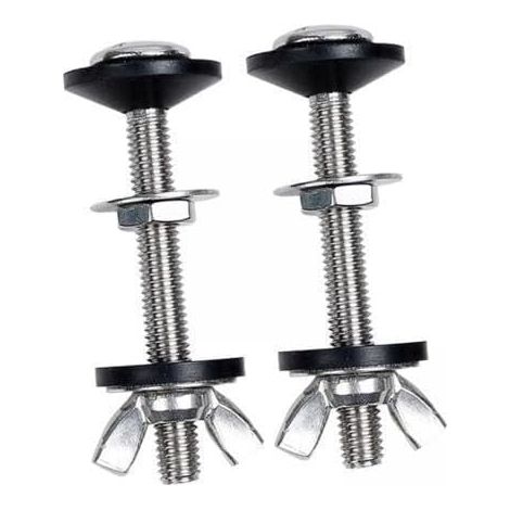 2x Kit de 2 Boulons de Réservoir de Toilette à (1/5)