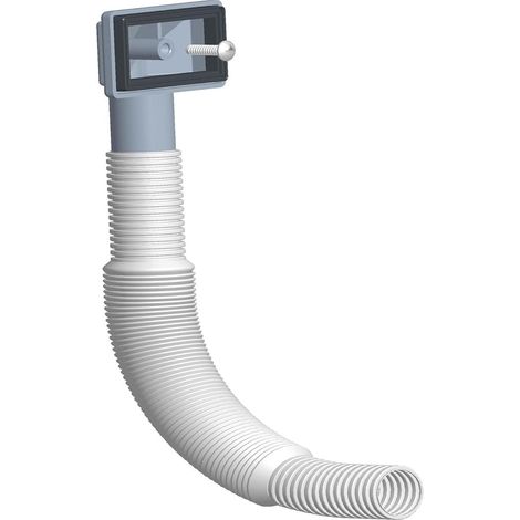 1 tuyau de trop-plein extensible pour évier, tuyau de trop-plein à tête ronde avec tube de trop-plein pour évier (1/5)