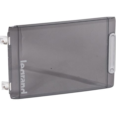 Porte transparente XL³125 IP40 IK09 pour coffret 1 rangée référence 401611, 401652 ou 401653 LEGRAND 401871