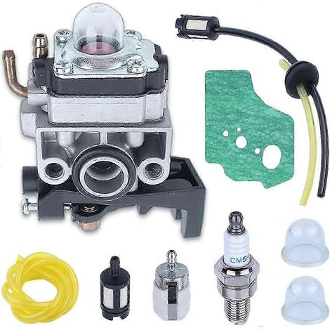 Kit de carburateur pour moteur Honda GX25 GX35 FG110 HHT35 HHT25 : carburateur + joint + filtre + durite d'essence + filtre à air + bougie + ampoule. (1/5)