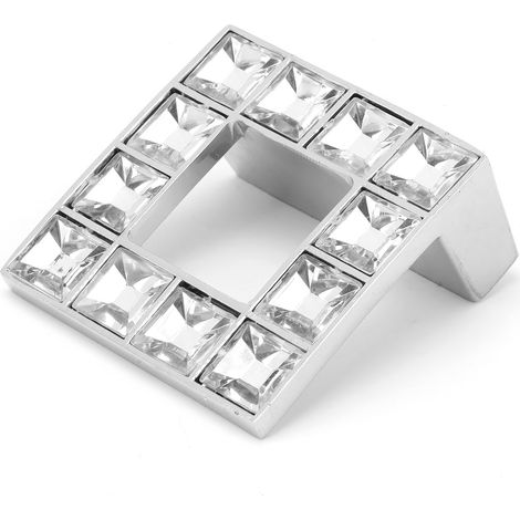 Poignée de tiroir moderne double trou, poignée de meuble résistante pour porte d'entrée, salon, placard, quincaillerie robuste. (1/5)