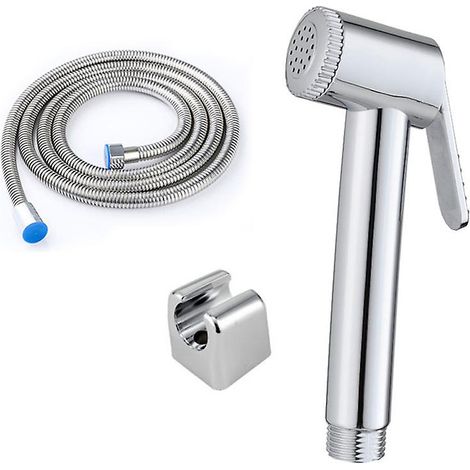 Ensemble de douche bidet pour toilettes, hygiène personnelle et nettoyage de la salle de bain, adapté à un usage domestique quotidien.-AquaForge (1/5)