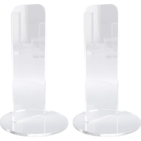Présentoir vertical en acrylique transparent pour gants de boxe et de baseball, idéal pour la salle de sport ou le bureau. (1/5)