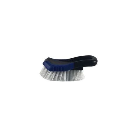 Brosse pour Tapis de Voiture - Brosse de Nettoyage pour intérieur de Voiture - Brosses de détail de Voiture pour Tapis, moquettes, (1/4)