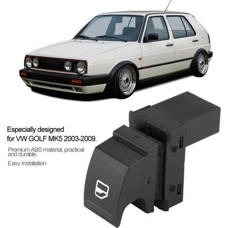 Fensterheber-Bedienfeld für den Innenraum von Golf MK5, Caddy, Jetta, Passat B6 und Eos (1/4)