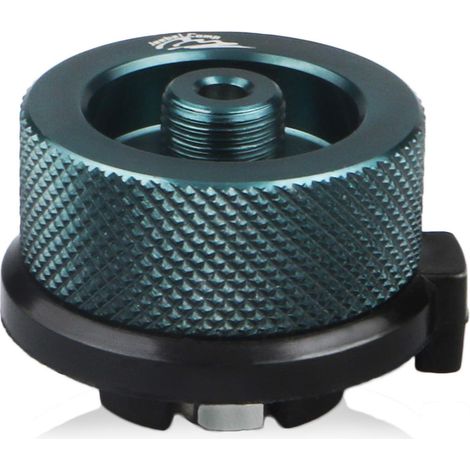 Adaptateur de Cartouche de Gaz, Adaptateur pour Bouteille Gaz de Type Buse sur Extérieure Poêle/Réchaud Camping/Brûleur à Visser (1/5)