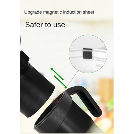 1 set. Color: Black. Material: PC. USB rechargeable citrus juicer, portable, multifunctional and fragile. (1/5)