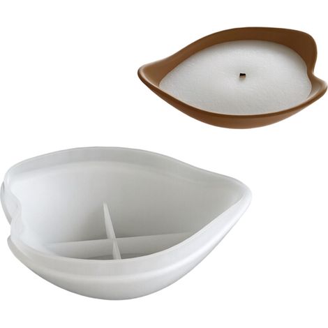 Silikon-Kerzenformen in Blumenform, für la-57 (1/2)