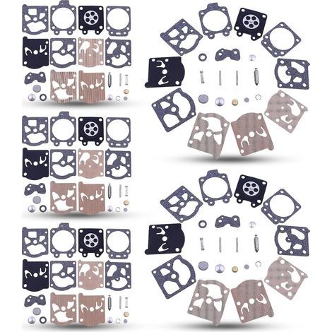 Lot de 5 Kits de Réparation de Diaphragme de Carburateur pour Stihl FS36 FS40 FS44 FS72 FS74 FS75 FS76 FS80 FS81 FS85 FS86 Tondeuse (1/5)