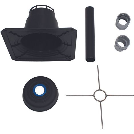 Vaillant Set 1 Grundelemente Schachtabd. für flexibles Abgassystem DN 60, PP, 0020077524
