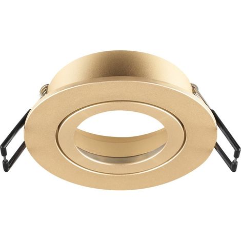 Collerette spot encastré NEW TRIA® 68 intérieur rond orientable doré - SLV - 1007334 (1/3)