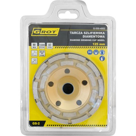 Disque de meulage diamanté GS-2 125 mm - G-550-4002 (1/4)