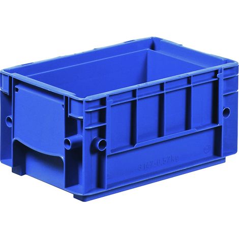 FRANKEL kaiserkraft, Conteneur RL-KLT en PP, bleu, capacité
