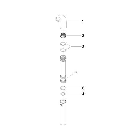 Dornbracht 04121107301-00 Douche pour ensemble de douche Pièces de rechange