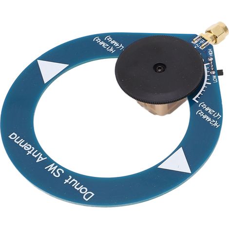 Antenne Boucle Compacte pour Récepteur FM - Amplificateur Signal Radio Ondes Courtes (1/5)